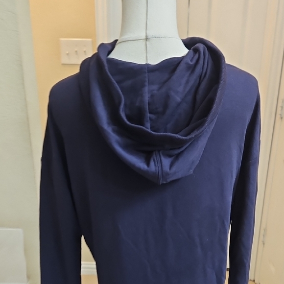 Active Life Women's Soft Modal Pullover Tunic Hoodie W/ Side Slits & Thumbholes - Picture 9 of 11
